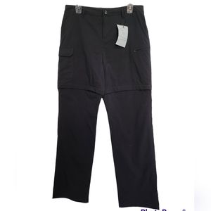 Nwt Solstice Granite Gray Convertible hiking camp pant Medium